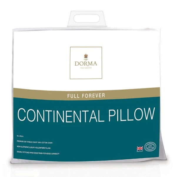 Dorma Full Forever Side Sleeper Continental Pillow 5 Dorma Full Forever Side Sleeper Continental Pillow - Image 5
