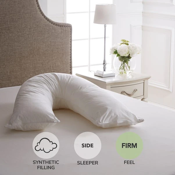 Dorma Full Forever Side Sleeper V-Shaped Pillow 1 Dorma Full Forever Side Sleeper V-Shaped Pillow