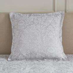 Dorma Winchester Grey Continental Square Pillowcase