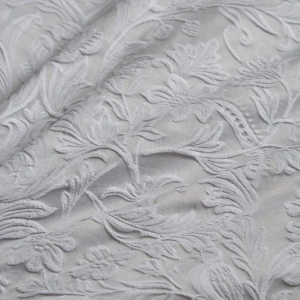 Dorma Winchester Jacquard Grey Duvet Cover 12 Dorma Winchester Jacquard Grey Duvet Cover - Image 12