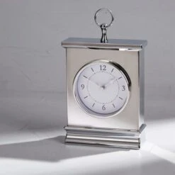 Dorma Chrome Mantle Clock -Dorma 30621291 alt01