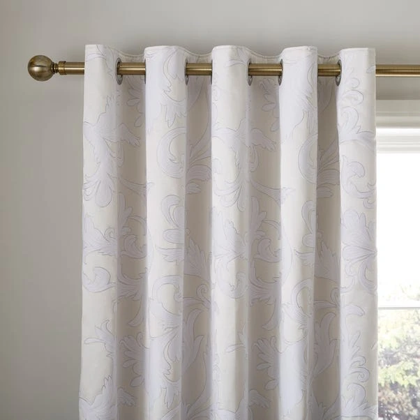 Dorma Acanthus Jacquard Blackout Eyelet Curtains 11 Dorma Acanthus Jacquard Blackout Eyelet Curtains - Image 11