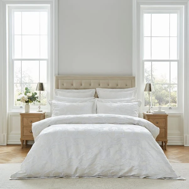 Dorma Acanthus Jacquard Duvet Cover 16 Dorma Acanthus Jacquard Duvet Cover - Image 16