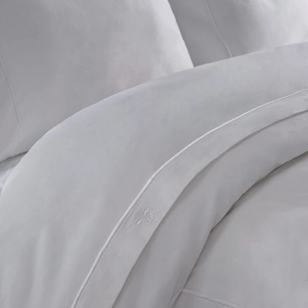Dorma Egyptian Cotton Sateen 1000 Thread Count Flat Sheet 15 Dorma Egyptian Cotton Sateen 1000 Thread Count Flat Sheet - Image 15