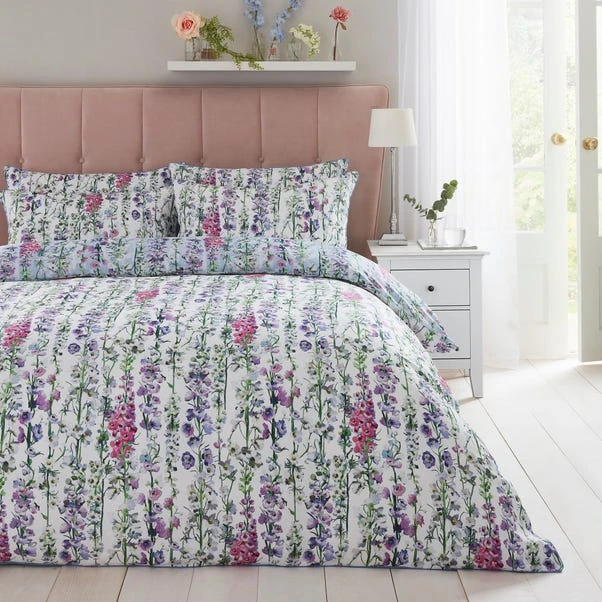 Dorma Country Garden 100% Cotton Duvet Cover And Pillowcase Set 2 Dorma Country Garden 100% Cotton Duvet Cover And Pillowcase Set - Image 2