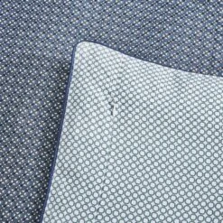 Dorma Abbotswood 100% Cotton Navy Duvet Cover And Pillowcase Set 13 Dorma Abbotswood 100% Cotton Navy Duvet Cover And Pillowcase Set -Dorma 30711617 alt04