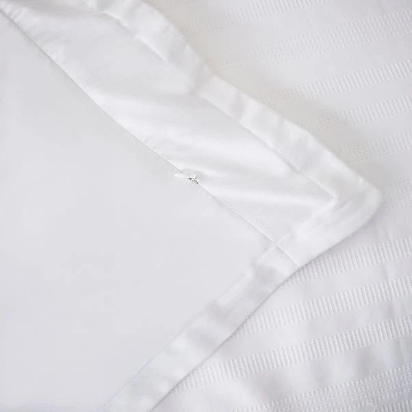 Dorma Purity Staunton White Oxford Pillowcase Pair 2 Dorma Purity Staunton White Oxford Pillowcase Pair - Image 2