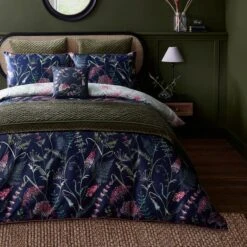 Dorma Winter Garden 100% Cotton Reversible Duvet Cover & Pillowcase Set -Dorma 30729457 alt07