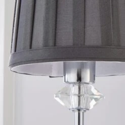 Dorma Genevieve Grey Wall Light -Dorma 30730571 alt02