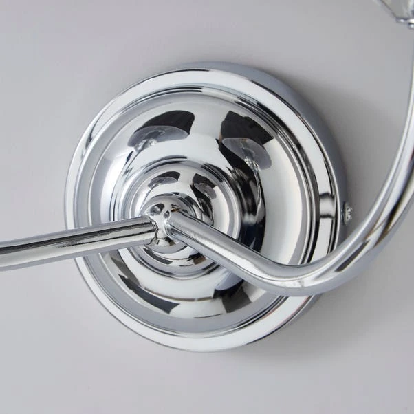 Dorma Genevieve 2 Light Grey Wall Light 4 Dorma Genevieve 2 Light Grey Wall Light - Image 4