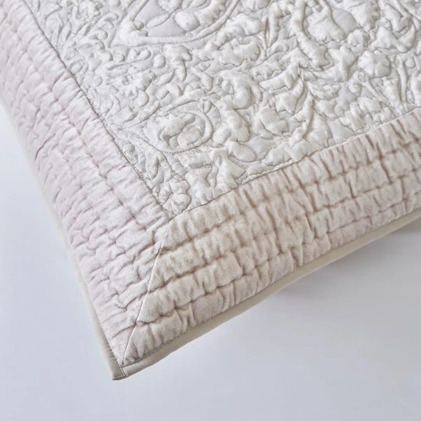 Dorma Charlbury Ivory Continental Pillowcase 2 Dorma Charlbury Ivory Continental Pillowcase - Image 2