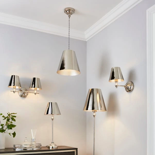 Dorma Bedford Nickel Pendant Light 6 Dorma Bedford Nickel Pendant Light - Image 6