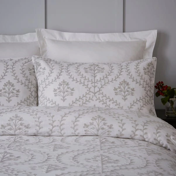 Dorma Marcia 100% Cotton Duvet Cover And Pillowcase Set 2 Dorma Marcia 100% Cotton Duvet Cover And Pillowcase Set - Image 2