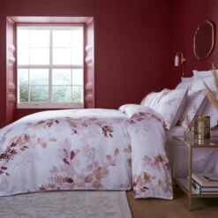 Dorma Georgiana 100% Cotton Duvet Cover And Pillowcase Set -Dorma 30762990 alt06