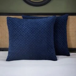 Dorma 16 Dorma Genevieve Navy Continental Square Pillowcase