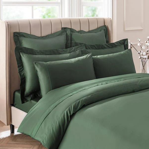 Dorma Smooth & Soft 300 Thread Count Cotton Sateen Standard Pillowcase 8 Dorma Smooth & Soft 300 Thread Count Cotton Sateen Standard Pillowcase - Image 8