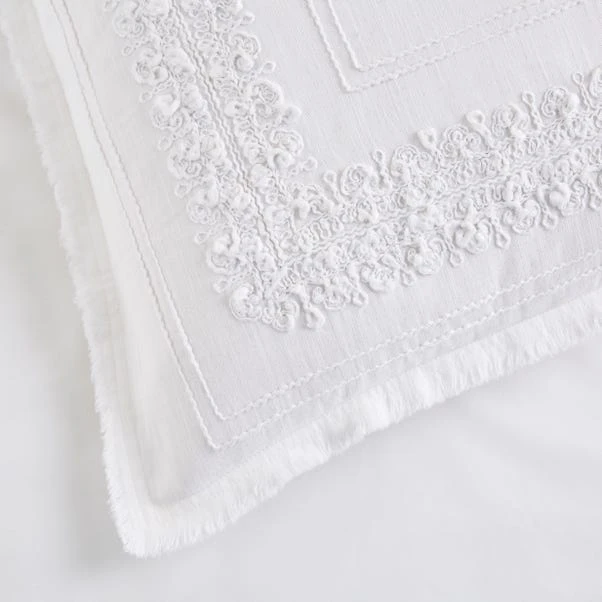 Dorma Purity Burley 100% Cotton Continental Pillowcase 2 Dorma Purity Burley 100% Cotton Continental Pillowcase - Image 2