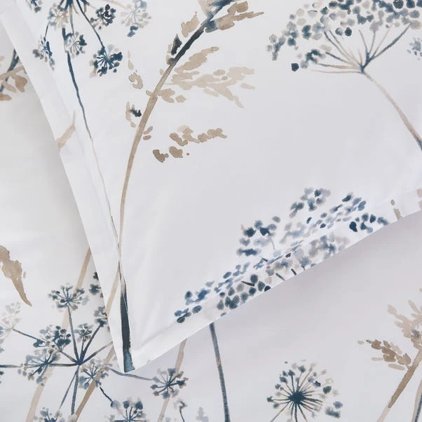 Dorma Purity Meadow 100% Cotton Oxford Pillowcase Pair 2 Dorma Purity Meadow 100% Cotton Oxford Pillowcase Pair - Image 2