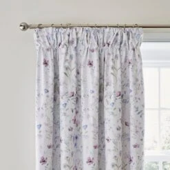 Dorma Wildflower Blackout Pencil Pleat Curtains -Dorma 30799106