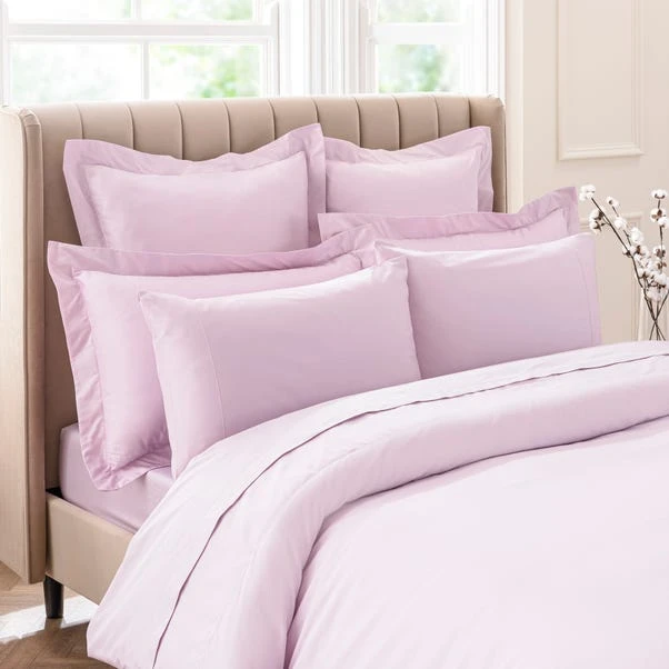 Dorma Smooth & Soft 300 Thread Count Cotton Sateen Standard Pillowcase 2 Dorma Smooth & Soft 300 Thread Count Cotton Sateen Standard Pillowcase - Image 2