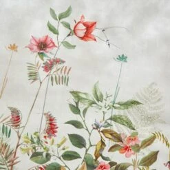 Dorma Rambling Rose Cream Cotton Duvet Cover And Pillowcase Set -Dorma 30827697 alt04