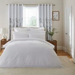 Dorma Purity Meadow 100% Cotton Duvet Cover And Pillowcase Set 34 Dorma Purity Meadow 100% Cotton Duvet Cover And Pillowcase Set -Dorma 30862294 alt02