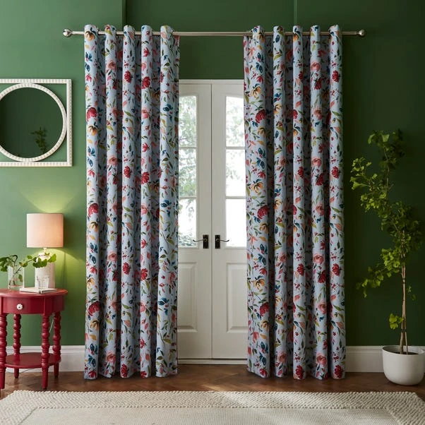Dorma Modern Romance Vintage Blackout Eyelet Curtains 14 Dorma Modern Romance Vintage Blackout Eyelet Curtains - Image 14