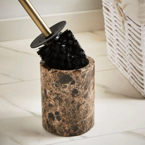 Dorma Purity Marble Toilet Brush 2 Dorma Purity Marble Toilet Brush - Image 2