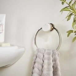 Dorma Purity Marble Towel Ring 9 Dorma Purity Marble Towel Ring -Dorma 30864405