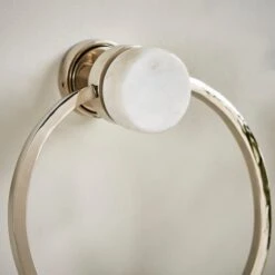 Dorma Purity Marble Towel Ring 10 Dorma Purity Marble Towel Ring -Dorma 30864405 alt01
