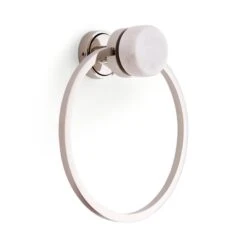 Dorma Purity Marble Towel Ring 11 Dorma Purity Marble Towel Ring -Dorma 30864405 alt02