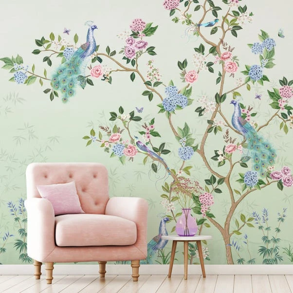 Dorma Love Birds Wall Mural 1 Dorma Love Birds Wall Mural