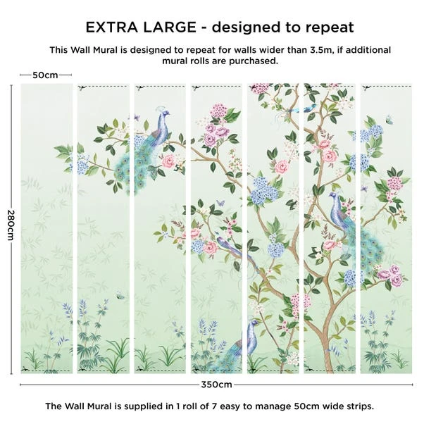 Dorma Love Birds Wall Mural 3 Dorma Love Birds Wall Mural - Image 3