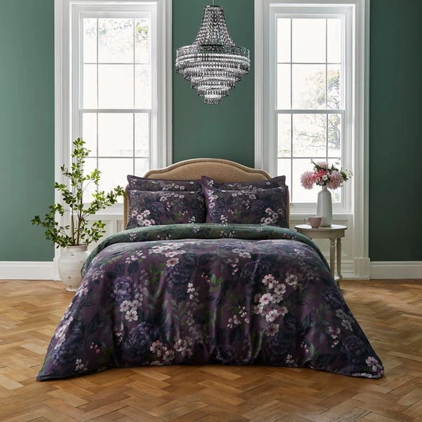 Dorma Giverny Damson Duvet Cover And Pillowcase Set 13 Dorma Giverny Damson Duvet Cover And Pillowcase Set - Image 13