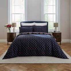 Dorma Midnight Garden Ink Duvet Cover And Pillowcase Set 29 Dorma Midnight Garden Ink Duvet Cover And Pillowcase Set -Dorma 30900233 alt02