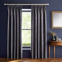 Dorma Paisley Jacquard Blackout Pencil Pleat Curtains -Dorma 30900268 alt01