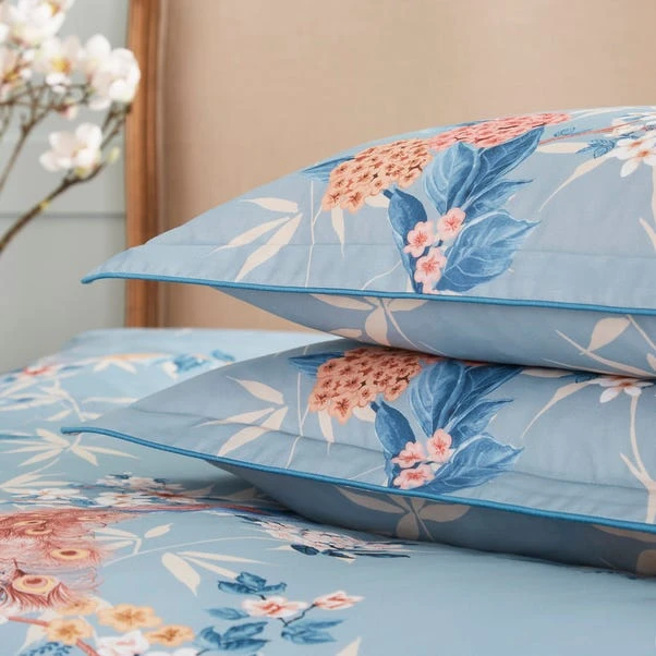 Dorma Love Bird Oxford Pillowcase 2 Dorma Love Bird Oxford Pillowcase - Image 2