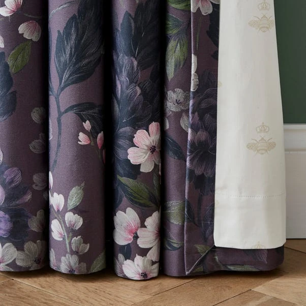 Dorma Giverny Blackout Pencil Pleat Curtains 2 Dorma Giverny Blackout Pencil Pleat Curtains - Image 2