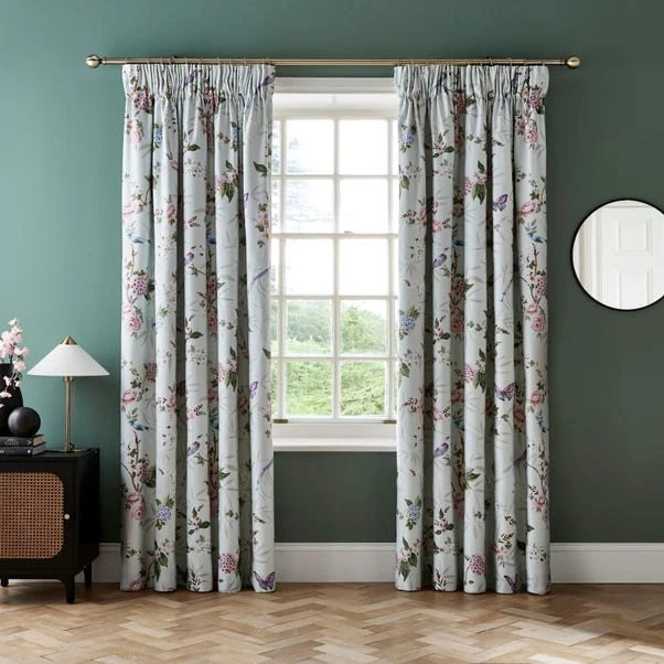 Dorma Love Bird Blackout Pencil Pleat Curtains 13 Dorma Love Bird Blackout Pencil Pleat Curtains - Image 13