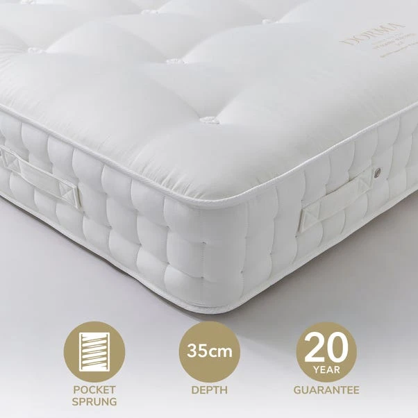 Dorma Cloud Twin Spring Pocket Firm Mattress 6 Dorma Cloud Twin Spring Pocket Firm Mattress - Image 6