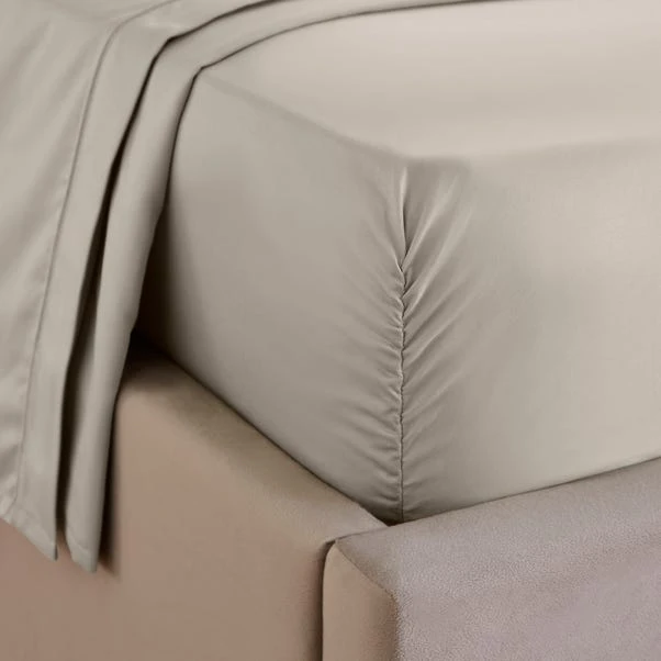 Dorma Egyptian Cotton Sateen 1000 Thread Count Fitted Sheet 16 Dorma Egyptian Cotton Sateen 1000 Thread Count Fitted Sheet - Image 16