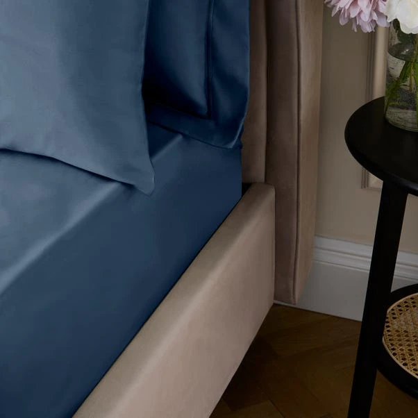 Dorma Egyptian Cotton Sateen 1000 Thread Count Fitted Sheet 8 Dorma Egyptian Cotton Sateen 1000 Thread Count Fitted Sheet - Image 8