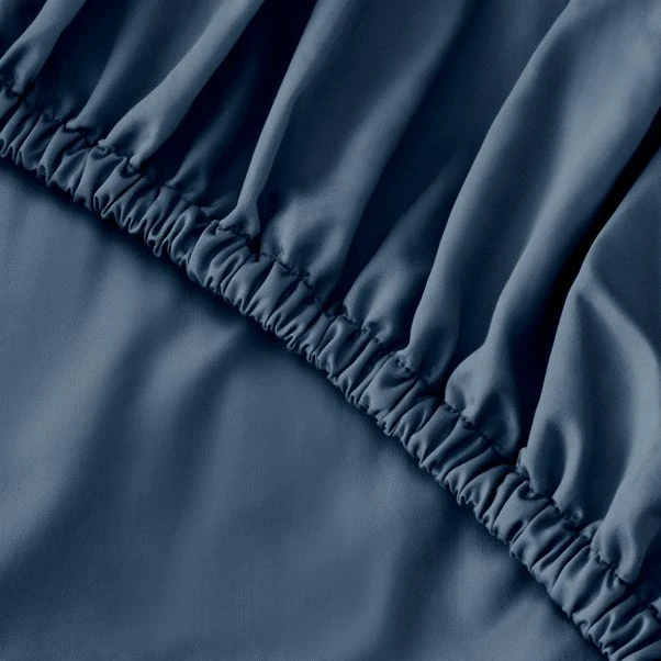 Dorma Egyptian Cotton Sateen 1000 Thread Count Fitted Sheet 9 Dorma Egyptian Cotton Sateen 1000 Thread Count Fitted Sheet - Image 9