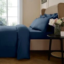Dorma Egyptian Cotton Sateen 1000 Thread Count Duvet Cover -Dorma 30906496 alt03