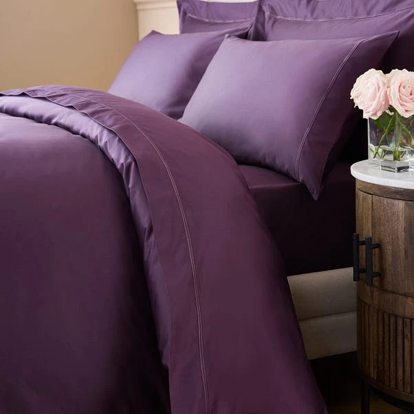 Dorma Cotton Sateen 800 Thread Count Duvet Cover 13 Dorma Cotton Sateen 800 Thread Count Duvet Cover - Image 13