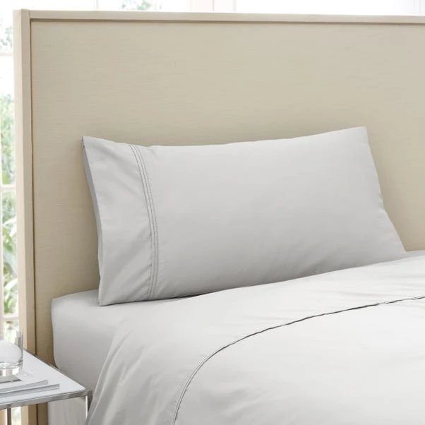 Dorma 500 Thread Count 100% Cotton Sateen Standard Kingsize Pillowcase 15 Dorma 500 Thread Count 100% Cotton Sateen Standard Kingsize Pillowcase - Image 15