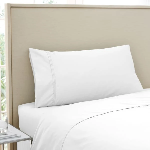 Dorma 500 Thread Count 100% Cotton Sateen Standard Kingsize Pillowcase 9 Dorma 500 Thread Count 100% Cotton Sateen Standard Kingsize Pillowcase - Image 9