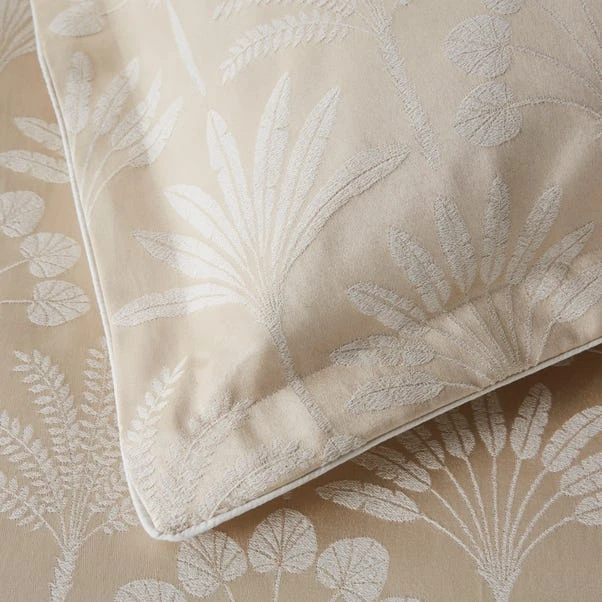 Dorma Luxe Palms Oxford Pillowcase Pair 2 Dorma Luxe Palms Oxford Pillowcase Pair - Image 2