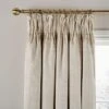 Dorma Luxe Palms Pencil Pleat Blackout Curtains