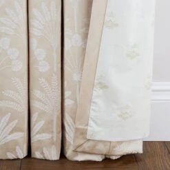 Dorma Luxe Palms Pencil Pleat Blackout Curtains 11 Dorma Luxe Palms Pencil Pleat Blackout Curtains -Dorma 30927277 alt06